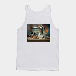 Doberman Pinscher Dog Chef in the Kitchen Tank Top